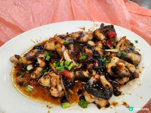 豉汁蒸白鱔示例菜成品